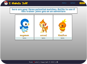I Choose You
